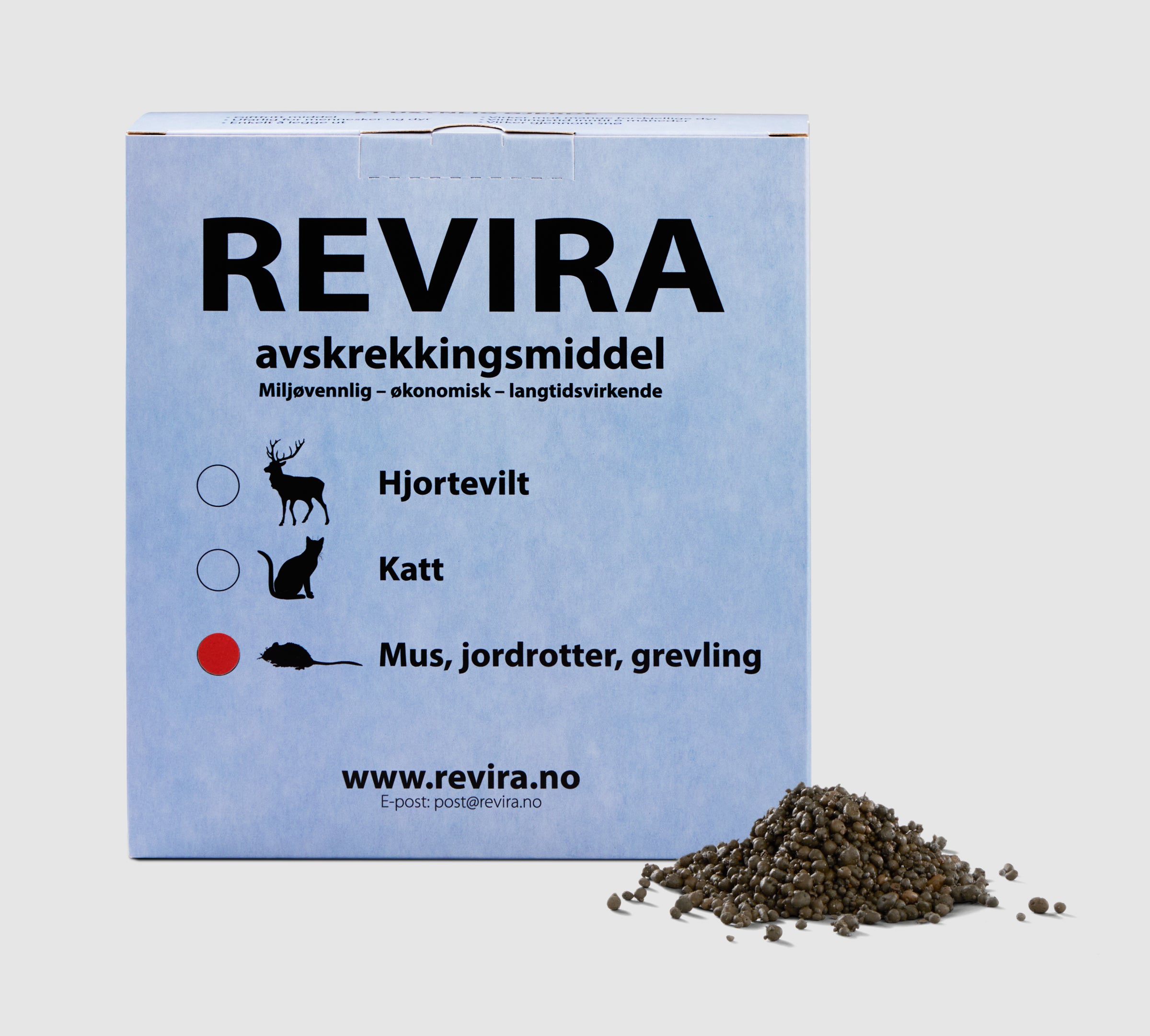 Avskrekkingsmiddel mot mus, jordrotter og grevling – naturlig og miljøvennlig