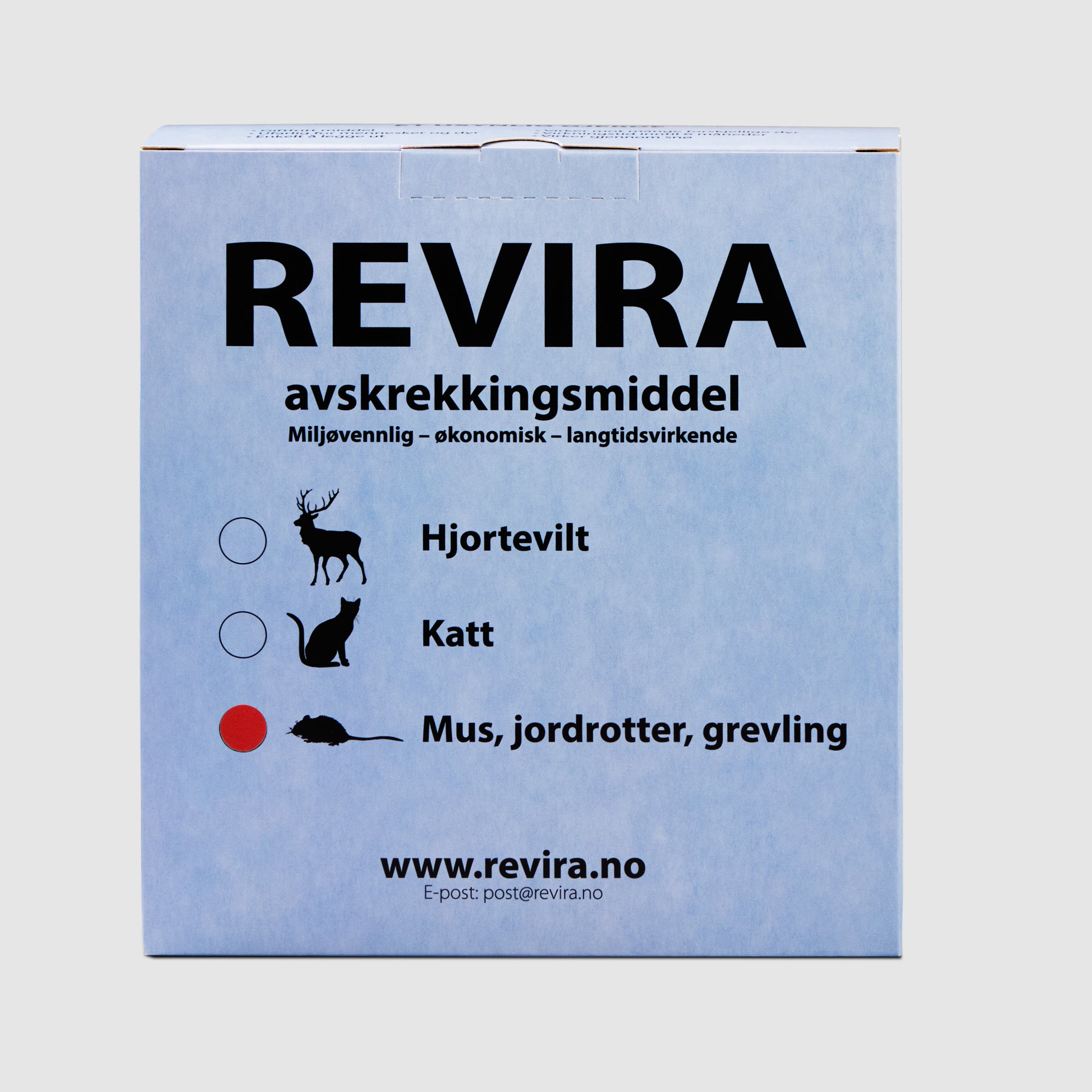 Avskrekkingsmiddel mot mus, jordrotter og grevling – naturlig og miljøvennlig