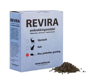 Mice, rodent & badger deterrent for gardens - natural & non-toxic