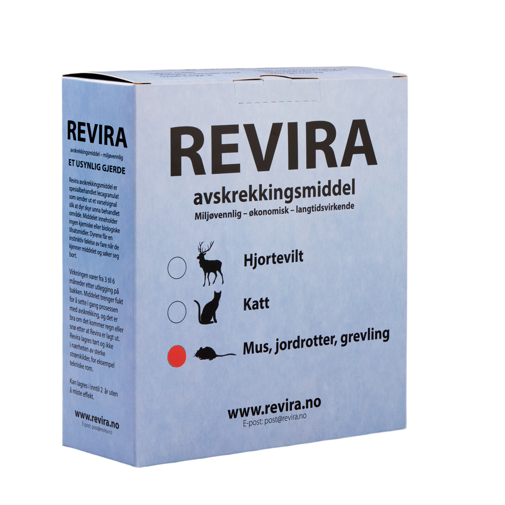 Mice, rodent & badger deterrent for gardens - natural & non-toxic