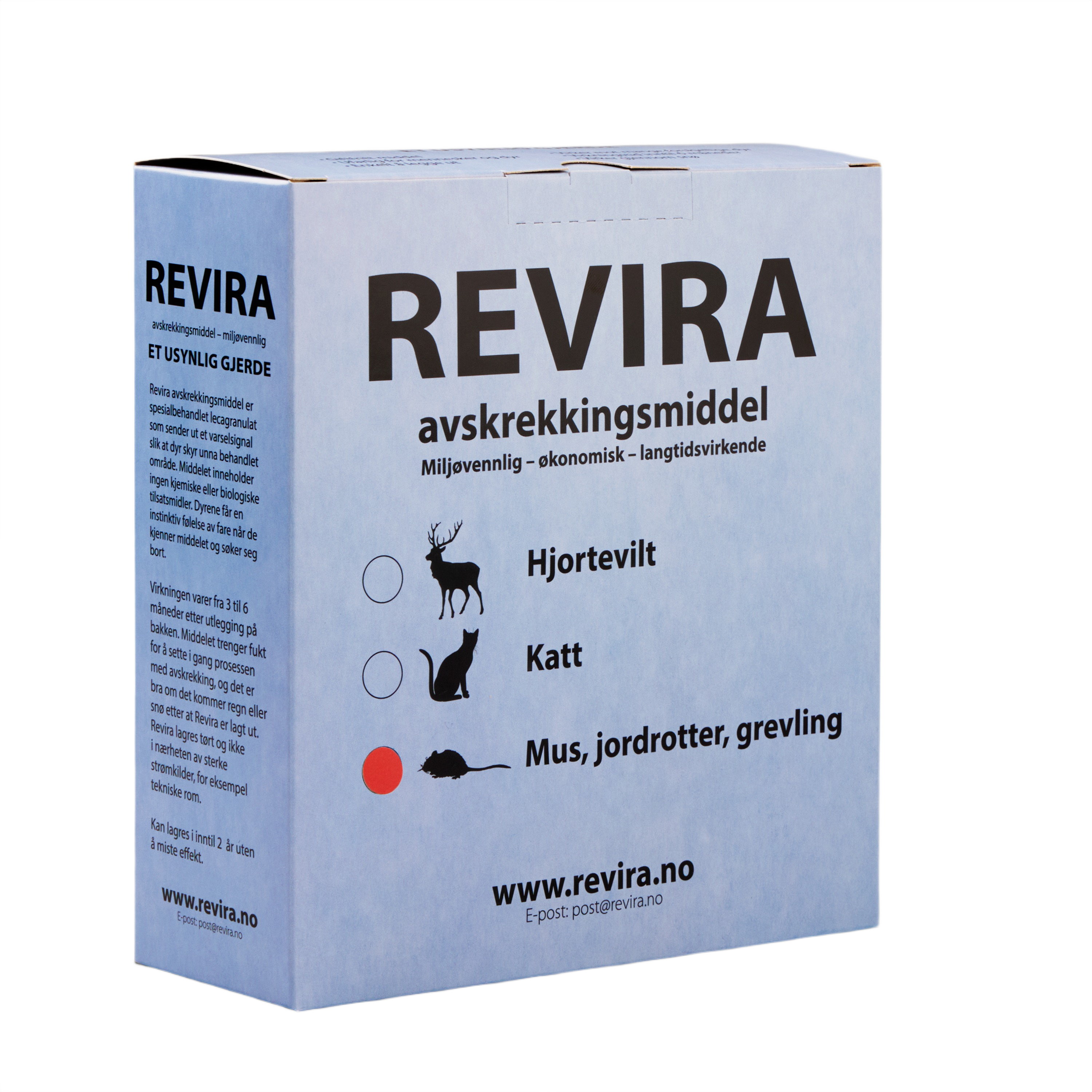 Mice, rodent & badger deterrent for gardens - natural & non-toxic