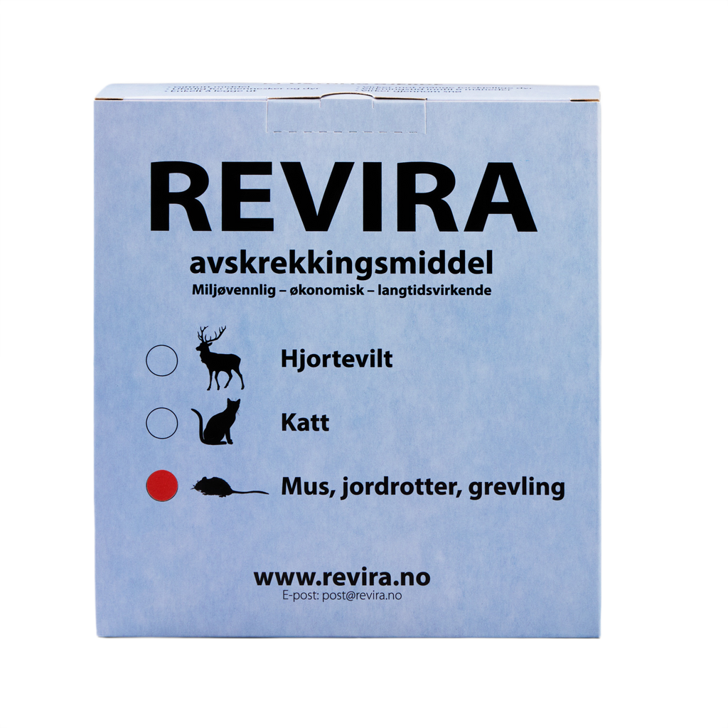 Mice, rodent & badger deterrent for gardens - natural & non-toxic