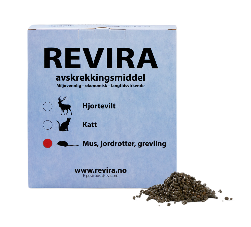 Mice, rodent & badger deterrent for gardens - natural & non-toxic