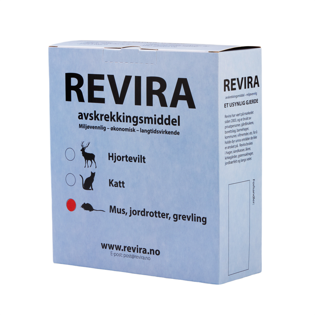 Mice, rodent & badger deterrent for gardens - natural & non-toxic